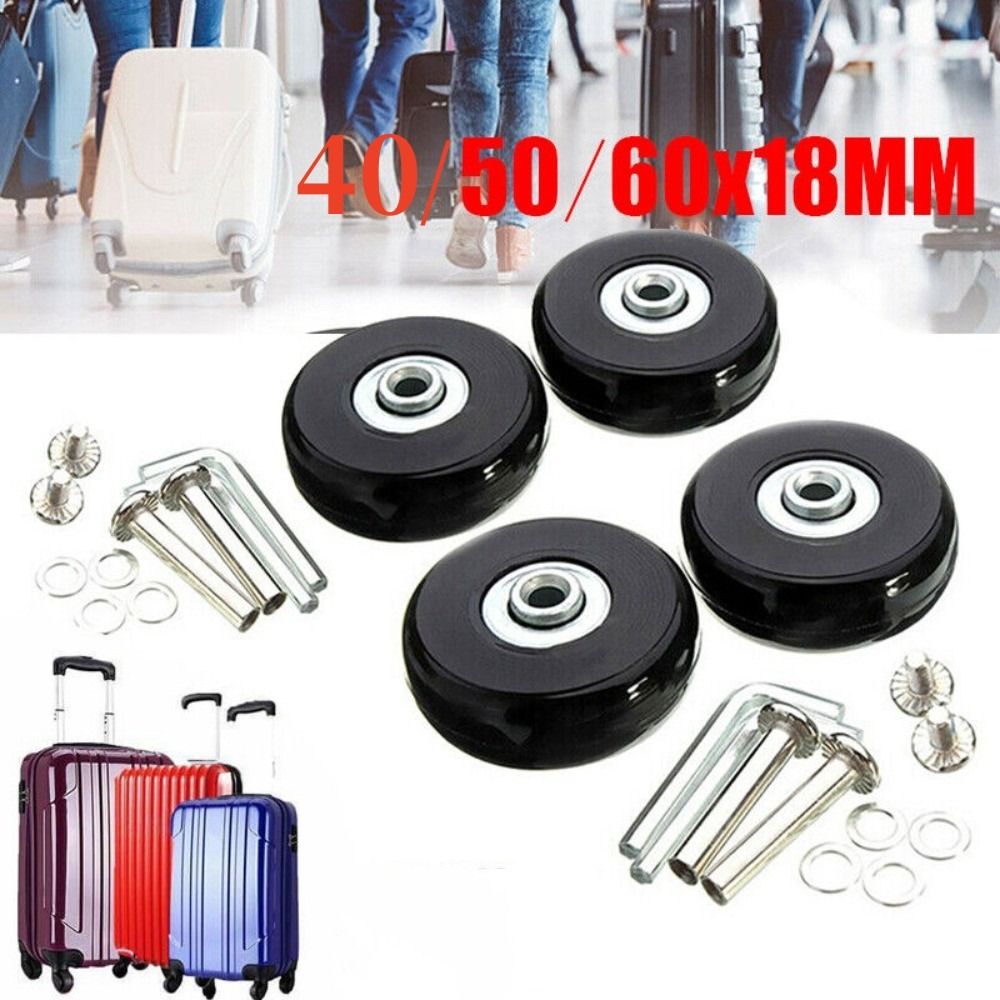 Silent Replacement Luggage Wheels - 57-59MM 내구성 있는 유연하고 조용한 교체용