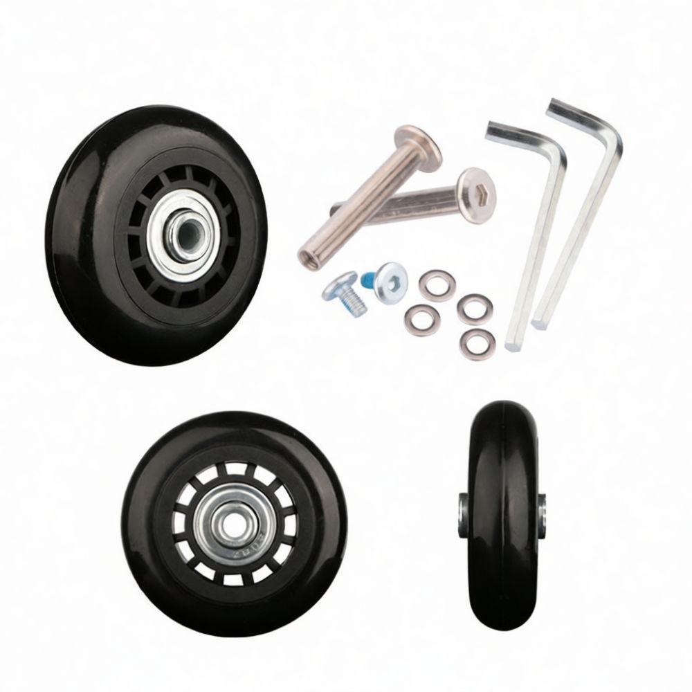 Silent Replacement Luggage Wheels - 여행 가방용 바퀴, 고무 재질, 소음