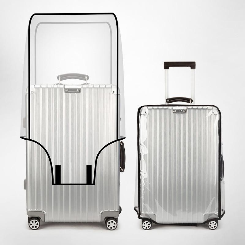 Luggage Protective Cover Transparent - 방수 기능이 있는 투명한 여행용 가방