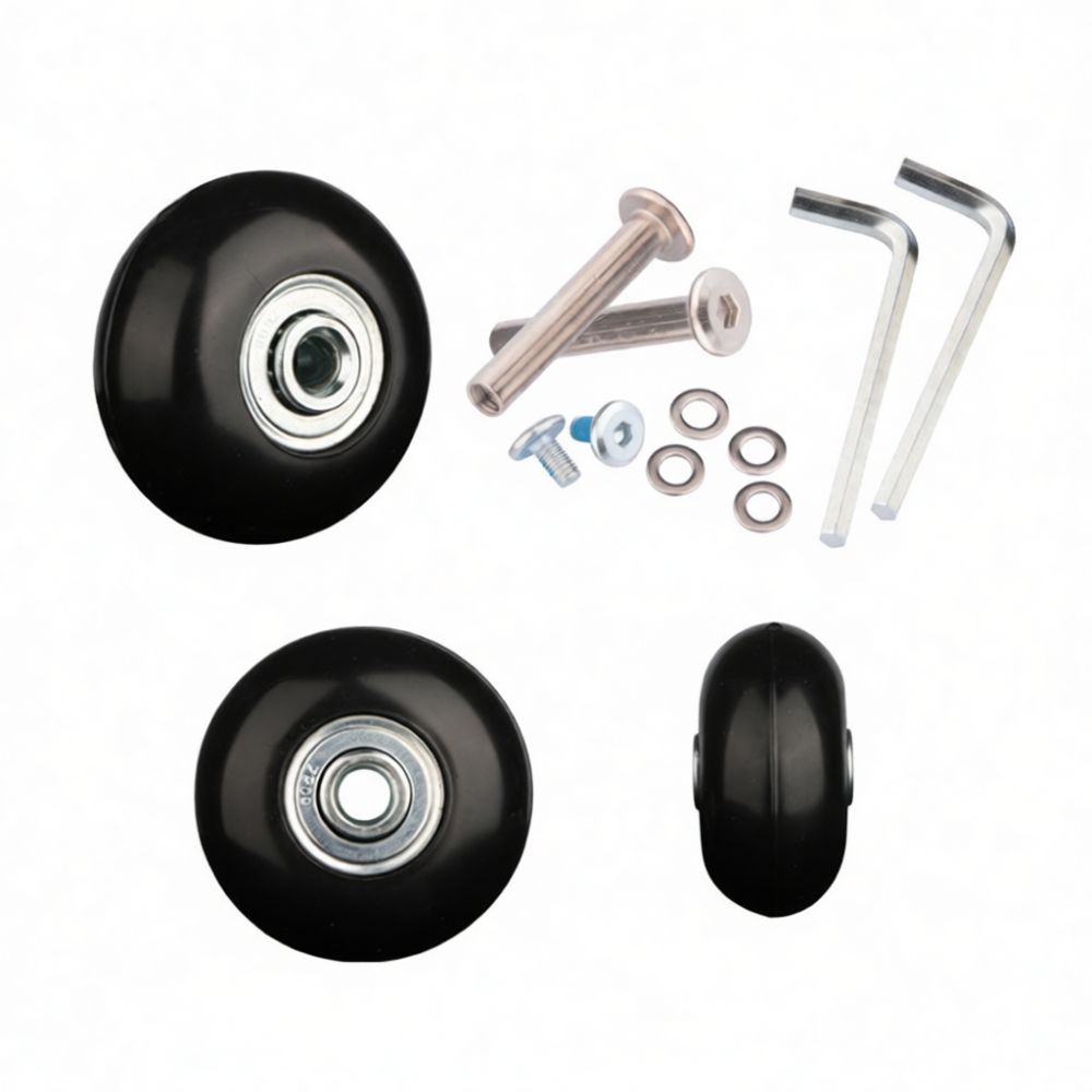 여행 가방용 바퀴, 고무 재질, 소음 감소, 내마모성, - Silent Replacement Luggage Wheels 리뷰 및 가격