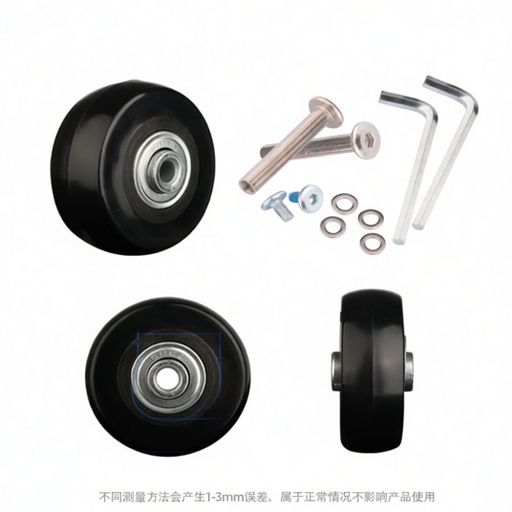 여행 가방용 바퀴, 고무 재질, 소음 감소, 내마모성, - Silent Replacement Luggage Wheels 리뷰 및 가격