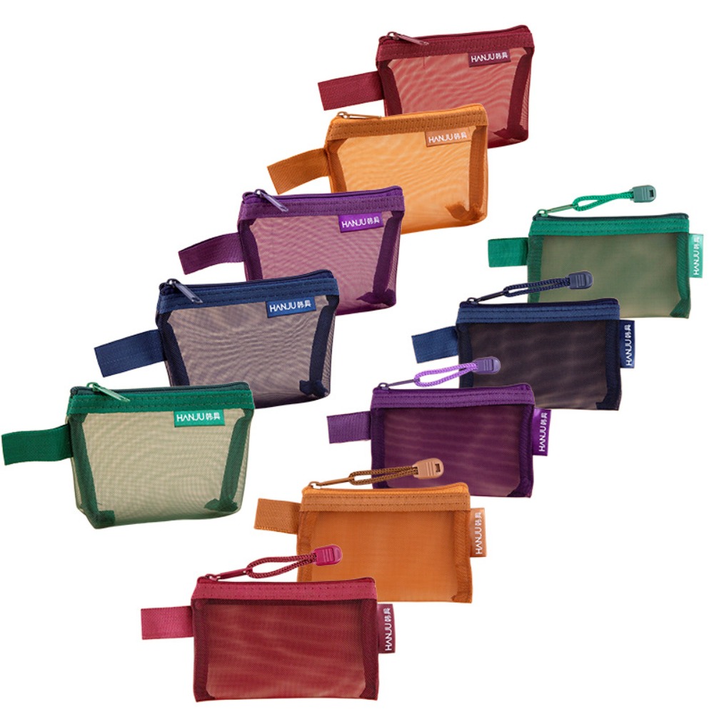 휴대용 메시 소재 여행용 파우치, 미니 나일론 메시 삼 - Cosmetic Bags 리뷰 및 가격